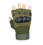 Тактичні рукавиці (без пальців, M) - зображення 3