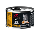 Вологий корм для стерилізованих котів Alpha Spirit Chicken Sterilized Cat з куркою 200 г