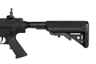 Страйкбольна снайперська гвинтівка Double Bell SR25 098 Black - зображення 7