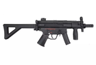 Страйкбольний пістолет-кулемет Jing Gong MP5K JG203 Black - изображение 7