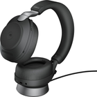Słuchawki Jabra Evolve2 85 Link380c MS Stereo with Stand Black (28599-999-889) - obraz 1