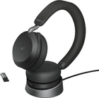 Słuchawki Jabra Evolve2 75 USB-A MS Teams with Desk Stand Black (27599-999-989) - obraz 1