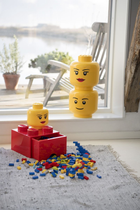 Контейнер для зберігання LEGO Storage Brick Drawer 4 з висувним ящиком Червоний (40051730) - зображення 8