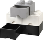 Контейнер для зберігання LEGO Storage Brick Drawer 4 з висувним ящиком Чорний (40051733) - зображення 5