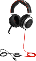 Słuchawki Jabra Evolve 80 Duo UC Stereo Black (7899-829-209) - obraz 4