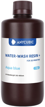 Фотополімерна смола Anycubic Water-Wash Resin для 3D принтера Блакитна 1 кг (SSXBL-106C) - зображення 1