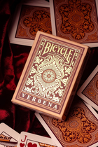 Гральні карти преміум-класу Bicycle Verbena Floral Золота фольга (0073854094686) - зображення 3