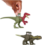 Фігурки динозаврів Mattel Jurassic World Еораптор проти Стегуроза 7.5 см (0194735192403) - зображення 5