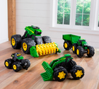 Іграшковий трактор Tomy John Deere Monster Treads з причепом і великими колесами (0036881473534) - зображення 11