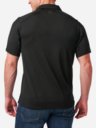 Тактична футболка чоловіча 5.11 Tactical Paramount Chest Polo 41298-019 2XL [019] Black (888579740523) - зображення 3