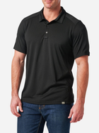 Тактична футболка чоловіча 5.11 Tactical Paramount Chest Polo 41298-019 2XL [019] Black (888579740523) - зображення 4