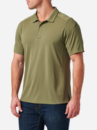 Тактична футболка чоловіча 5.11 Tactical Paramount Chest Polo 41298-837 2XL [837] Tank Green (888579740776) - зображення 4