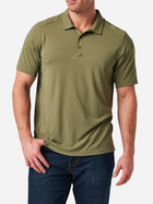 Тактическая футболка мужская 5.11 Tactical Paramount Chest Polo 41298-837 L [837] Tank Green (888579740752) - изображение 1