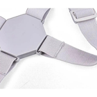 Корсет для спины позвоночника Nuoyi Miao Smart, ортопедический корректор осанки - K-49, серый (912477) - изображение 6