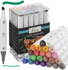 Zestaw markerów dwustronnych Nassau Fine Art Dual Markers Tip 24 szt (8720257134762) - obraz 4