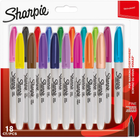 Zestaw markerów Sharpie Permanent Marker Fine 18 szt (3501179961125) - obraz 1