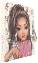 Pamiętnik Depesche Top Model Kitty z zamkiem w kształcie serca (4010070676735) - obraz 3