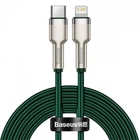 Кабель Baseus Cafule Metal Type-C to Lightning PD 20W (2m) green (CATLJK-B06)