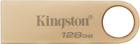 Pendrive Kingston DataTraveller SE9 G3 128GB USB 3.2 Gen 1 Gold (DTSE9G3/128GB) - obraz 4