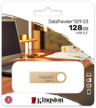Pendrive Kingston DataTraveller SE9 G3 128GB USB 3.2 Gen 1 Gold (DTSE9G3/128GB) - obraz 12