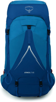 Рюкзак туристичний Osprey Atmos AG LT 65 л Night Shift/Scoria Blue (OS3034/544/L/XL) - зображення 2