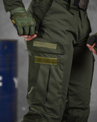 Тактичний костюм 3в1 штани+футболка+куртка 2XL олива (19499) - зображення 4
