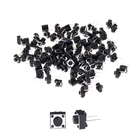 Тактовые кнопки 6х6х5 мм 4-pin (комплект 100 шт, микропереключатели DIP)