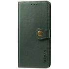 Шкіряний чохол книжка GETMAN Gallant (PU) для Samsung Galaxy S24+ Зелений