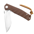 Нож Складной Тотем G23 D2 Tanto Brown - изображение 4