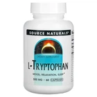 L-Триптофан Source Naturals 500 мг 60 капсул