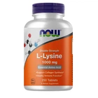 L-лизин Now Foods L-Lysine 1000 mg 250 таблеток