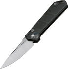 Нож складной Boker Kihon Auto Stonewash Чорний - изображение 3