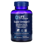 Жирні кислоти Life Extension Super Omega-3, 60 капсул