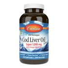 Жирні кислоти Carlson Labs Cod Liver Oil Gems Super 1000 mg, 250 капсул
