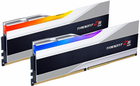 Оперативна пам'ять G.Skill DDR5-6400 32768 MB PC5-51200 (Kit of 2x16384) Trident Z5 RGB Silver (F5-6400J3239G16GX2-TZ5RS) - зображення 3
