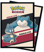 Koszulki ochronne do kart Ultra Pro Snorlax i Munchlax 65 szt (0074427159528)