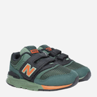 Дитячі кросівки для хлопчика New Balance 997 IZ997HMH 20 (4US) Темно-зелені (196307223126) - зображення 2