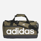Спортивна сумка тканинна Adidas Linear Duffel S HR5354 Оливкова/Чорна (4066751024951) - зображення 1