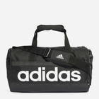 Спортивна сумка тканинна Adidas Linear Duffel XS HT4744 Чорна (4066751016253) - зображення 1