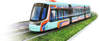 Міський трамвай Dickie Toys Сіменс Авеніо 41.5 см (203747016) - зображення 5