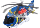 Funkcjonalny helikopter Dickie Toys Rescue Service z wyciągarką z efektami dźwiękowymi i świetlnymi 36 cm (203307002) - obraz 3