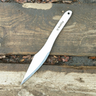 Нож для метания Ястреб М 250мм 8мм Нож метательный для безоборотки "Ястреб М" 290г Углеродистая сталь Stonewash для метания SKANF - изображение 2