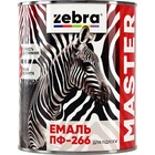 Емаль для підлоги ПФ 266 ZEBRA MASTER 2,6кг коричневий М86