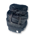 Тактичний рюкзак 50 л, одно відділення на блискавці, додаткові кишені, розмір: 70*35*20 см, чорний - зображення 5
