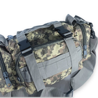 Тактичний універсальний рюкзак 30 л із знімними кишенями та сумкою розмір: 50*30*17 см піксель - изображение 4