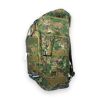 Тактичний рюкзак 50 л, одне відділення на блискавці, додаткові кишені, розмір: 70*35*20 см, піксель мультіколор - зображення 7
