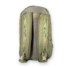 Рюкзак тактичний, 30 л, 1 відділення, 2 внутрішні кишені, кріплення Molle, розмір 53*30*20, хакі - изображение 5