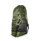 Рюкзак туристичний TR50 з розширенням 1відділ бокові кишені, роз.53(63)х35х18см хакі - зображення 6