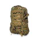 Рюкзак тактичний армійський 6040 два відділення кріплення Molle бокові кишені розмір 50*30*15, піксель - изображение 1