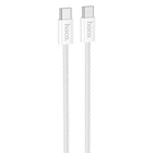 Дата кабель Hoco X104 Source 60W Type-C to Type-C (2m) White